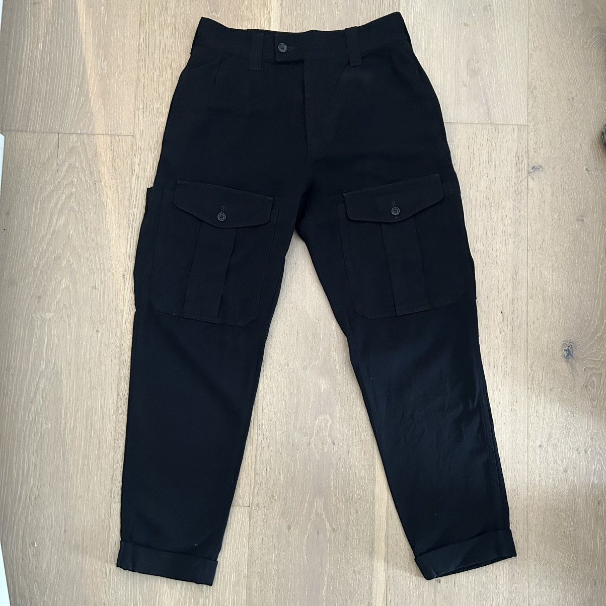 Alexander McQueen Alexander McQueen Flap Pocket Cotton Trousers Size 46R - 3 Thumbnail