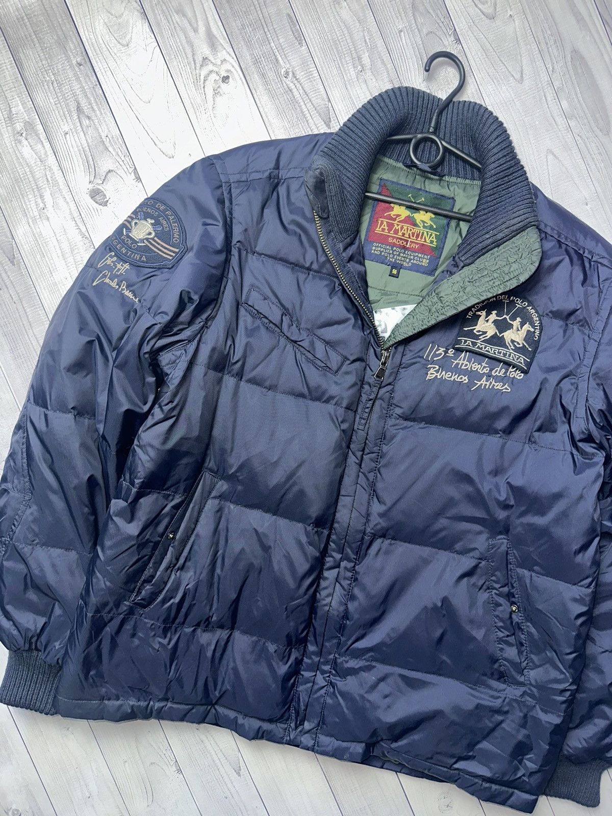 La Martina × Vintage Vintage L A Martina bomber jacket logo size XL Size US XL / EU 56 / 4 - 2 Thumbnail