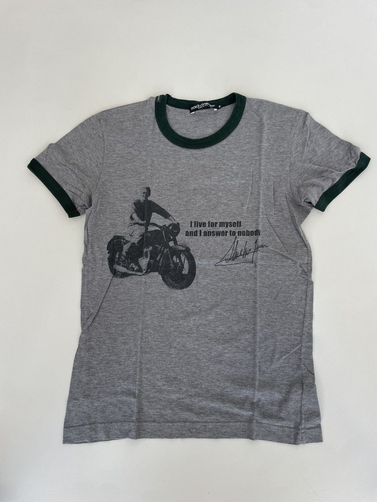 Dolce & Gabbana Dolce & Gabanna t-shirt “the great escape” Size US S / EU 44-46 / 1 - 1 Thumbnail