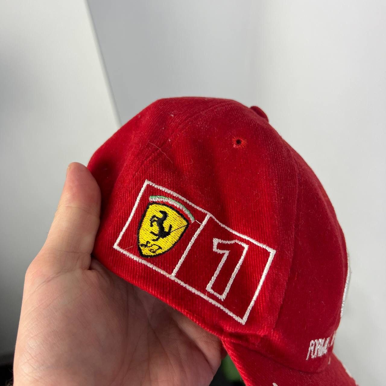 Ferrari Vintage Michael Schumacher Vintage Cap Ferrari Formula 1 Size ONE SIZE - 2 Thumbnail