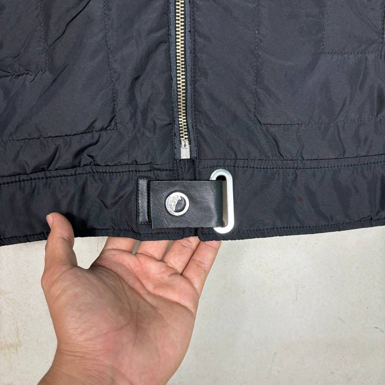 Versace Gianni Versace Black Single Rider Bomber Jacket Size US M / EU 48-50 / 2 - 11 Thumbnail