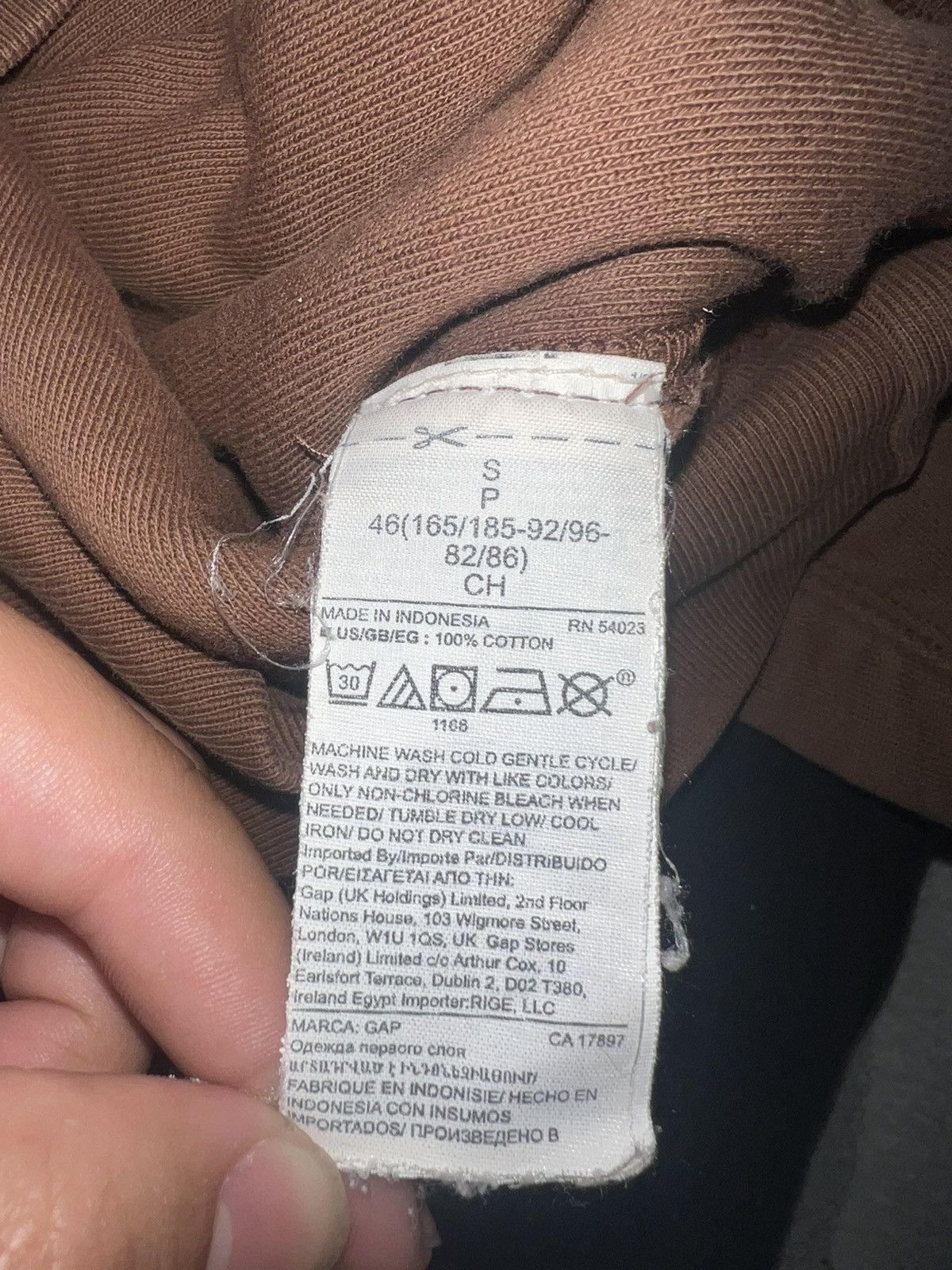 Kanye West × Yeezy YEEZY GAP HOODIE Size US S / EU 44-46 / 1 - 3 Thumbnail