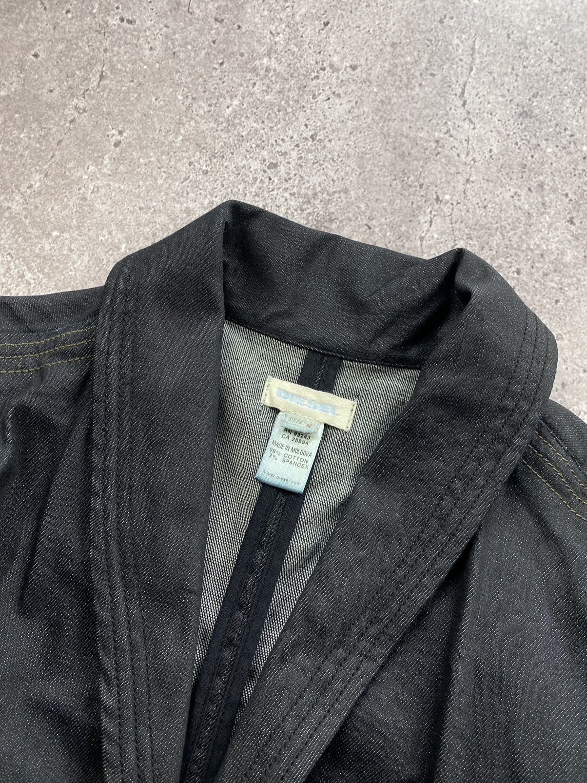 Diesel AVANTGARDE DIESEL JUNYA WATANABE RICK OWENS STYLE DENIM JACK Size M / US 6-8 / IT 42-44 - 4 Thumbnail