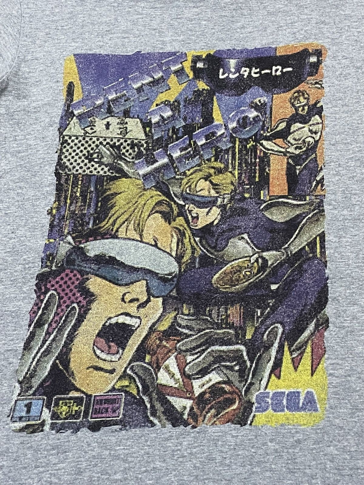 Nintendo × Playstation × Vintage Vintage Rent A Hero Sega Mega Drive Console Promo Tshirt Size US S / EU 44-46 / 1 - 4 Thumbnail