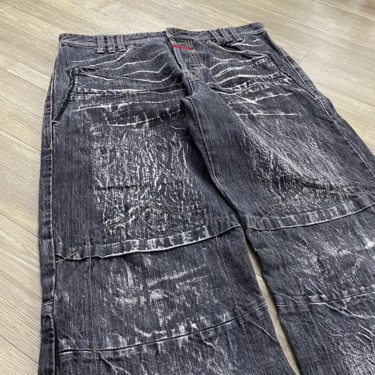 Marithe + Francois Girbaud 90s Marithe Francois Girbaud Y2K Lgb Punk Style Baggy Jeans Size US 38 / EU 54 - 4 Thumbnail