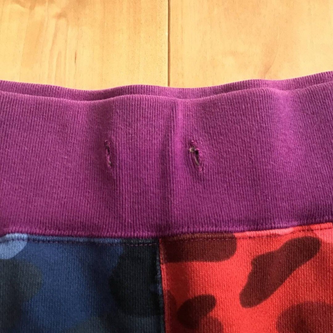 Bape BAPE Crazy camo sweat shorts a bathing ape ★size M Size US 32 / EU 48 - 8 Thumbnail