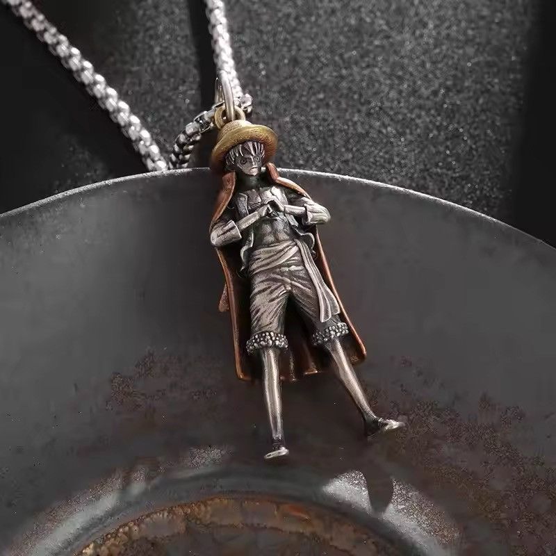 Jewelry Creative 3D Anime Character Pendant Necklace Size ONE SIZE - 3 Thumbnail