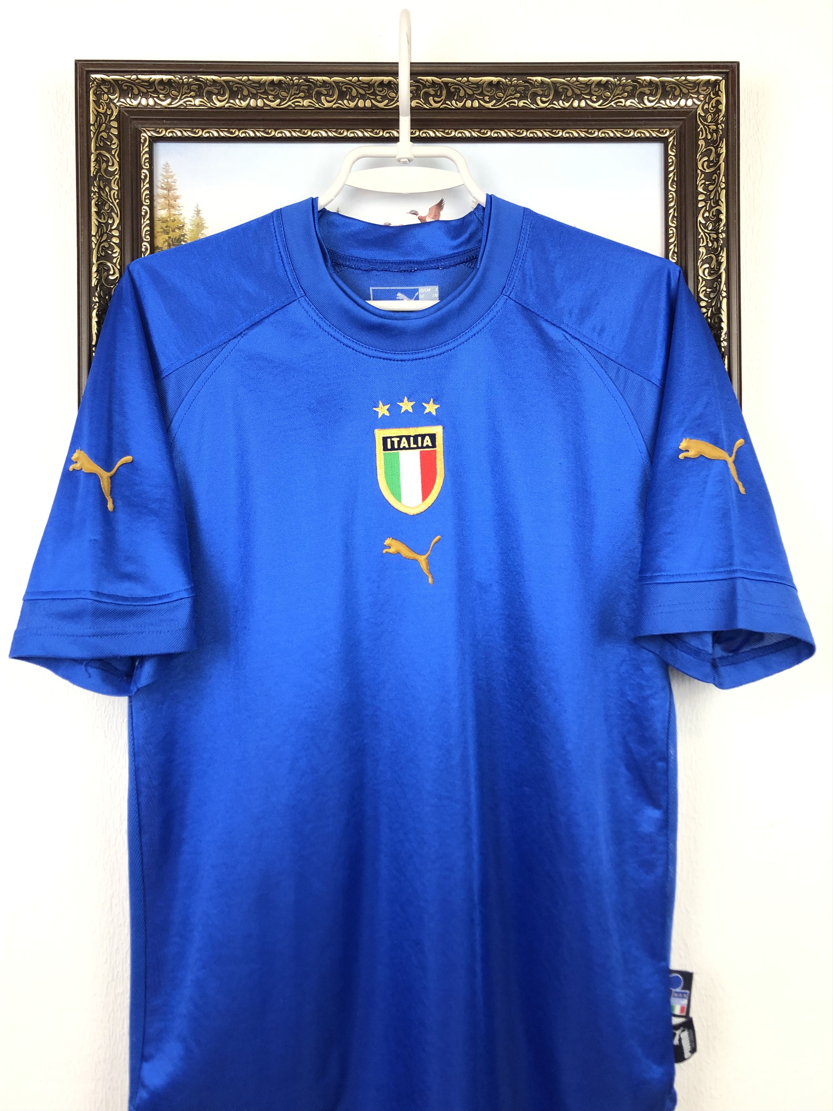 Italy football shirt 2004 Soccer Puma Maglia Jersey Trikot