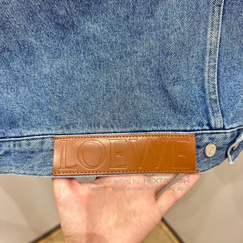 Loewe Loewe Blue logo embroidered notch lapel single-breasted Size XXS / US 00 / IT 34 - 6 Thumbnail