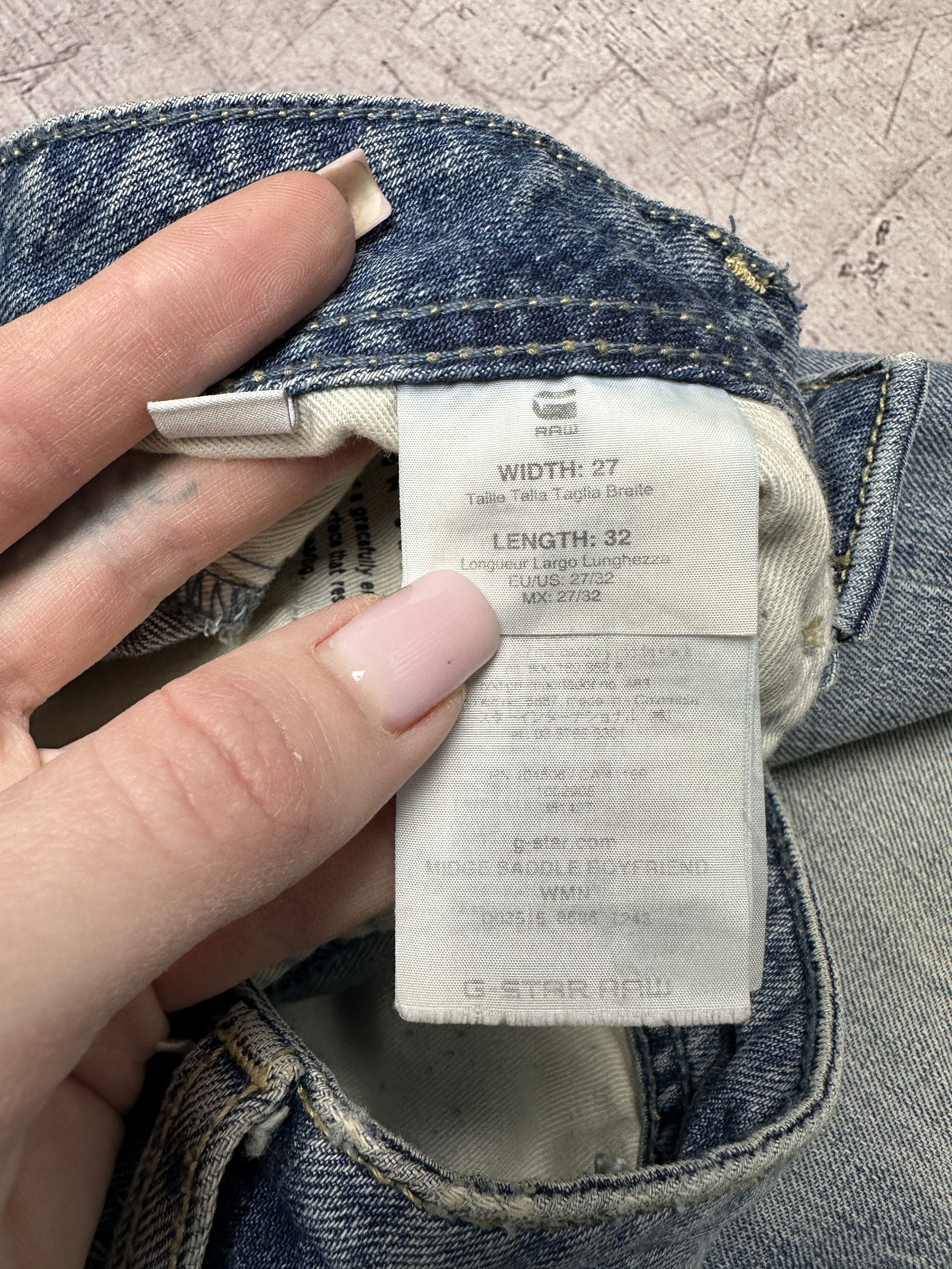 G-Star G Star Raw Womens Midge Saddle Boyfriend Denim Pants Jeans Size 27" / US 4 / IT 40 - 5 Thumbnail