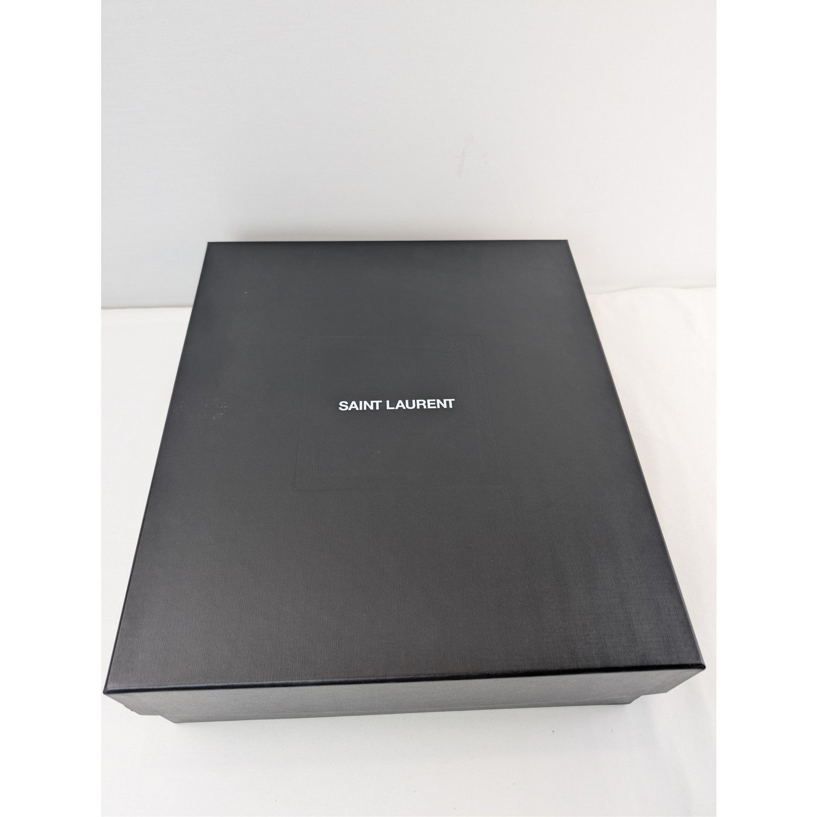 Saint Laurent Paris o1rshd1 Naplack Hero Calf Rainer 75 Boots in Nero Size US 12 / EU 45 - 22 Thumbnail