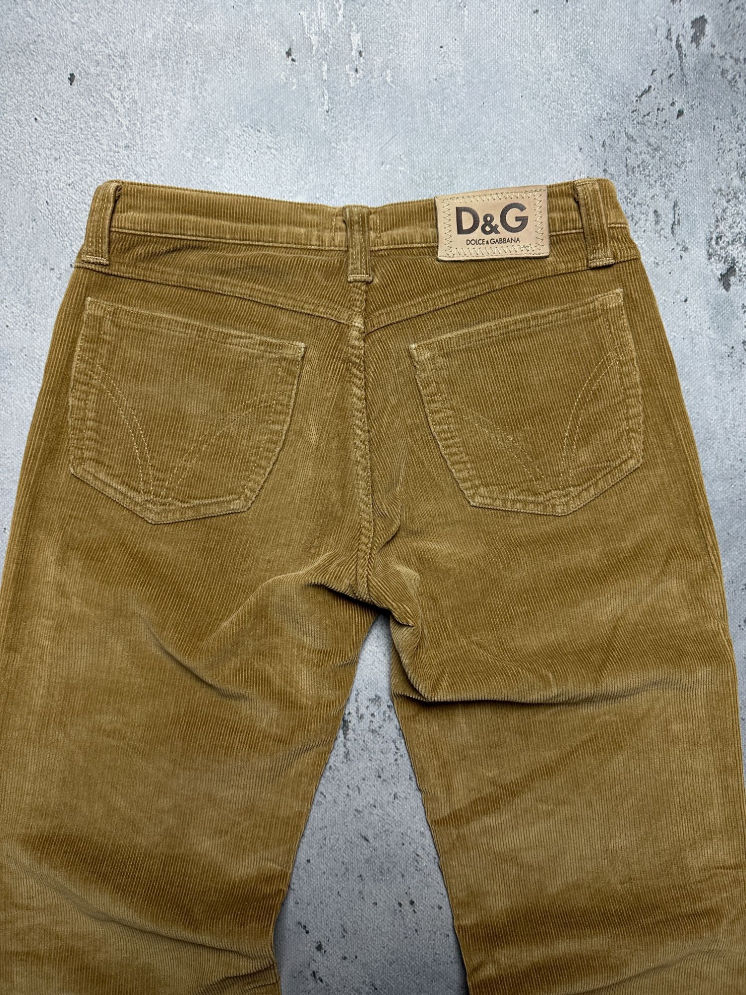 Dolce & Gabbana Dolce & Gabana Velour Lux Jeans Vintage Italy Rare 90s Pants Size US 30 / EU 46 - 3 Thumbnail