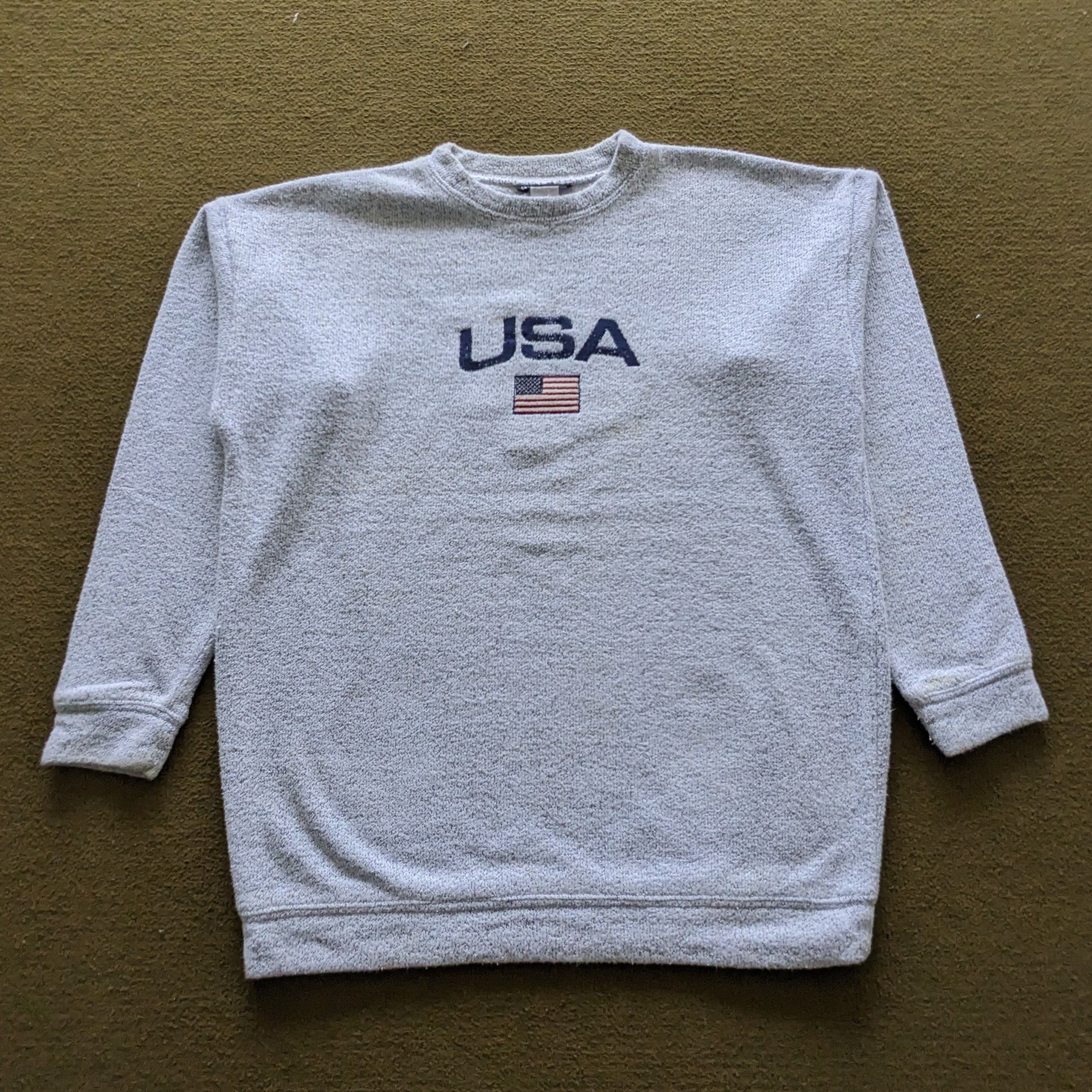 Vintage Vintage USA Crewneck Style Sweatshirt Size US M / EU 48-50 / 2 - 1 Thumbnail