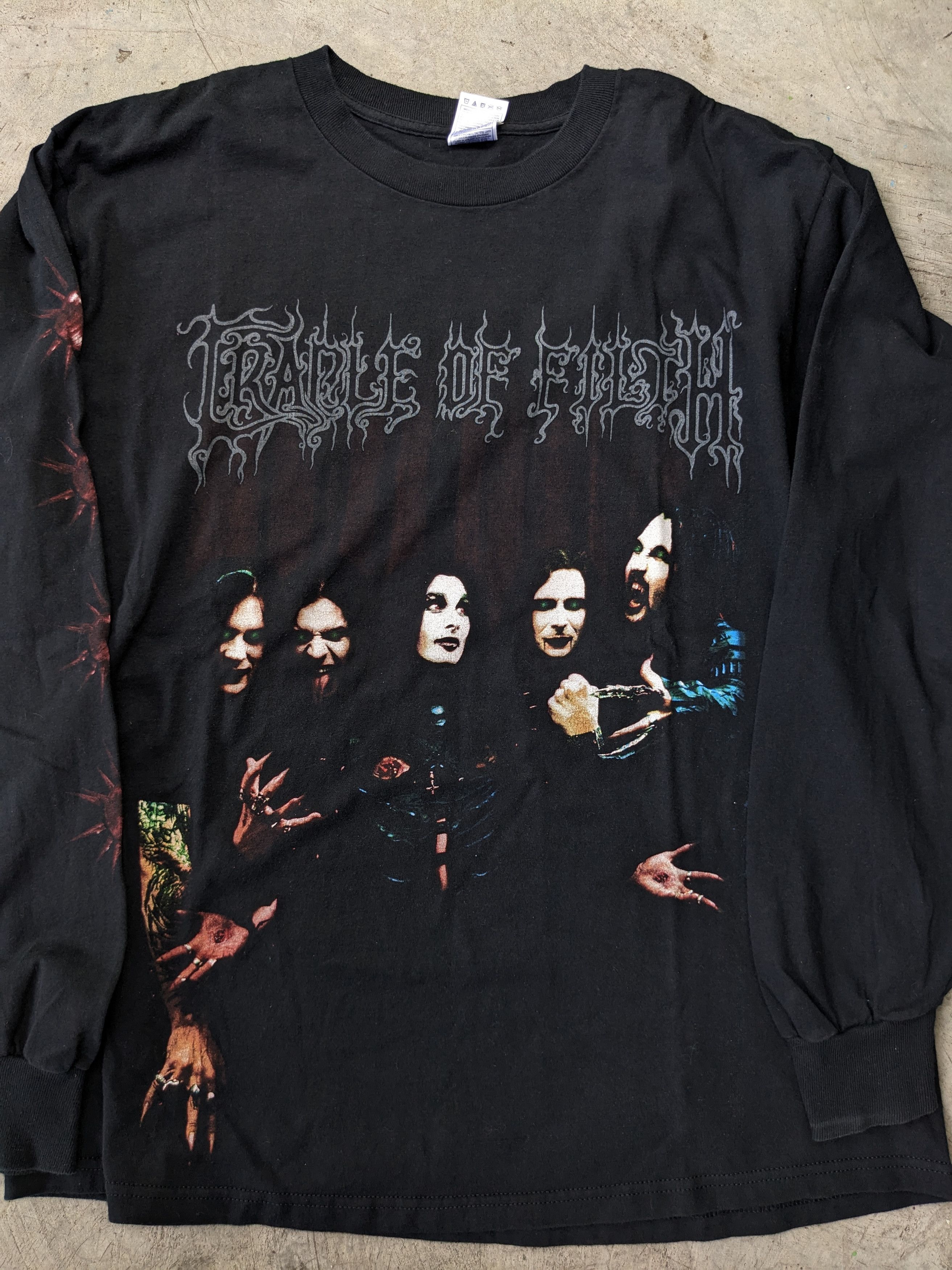 Vintage Vintage Cradle of Filth Death No Strings Attached 1999 Size US XL / EU 56 / 4 - 7 Thumbnail