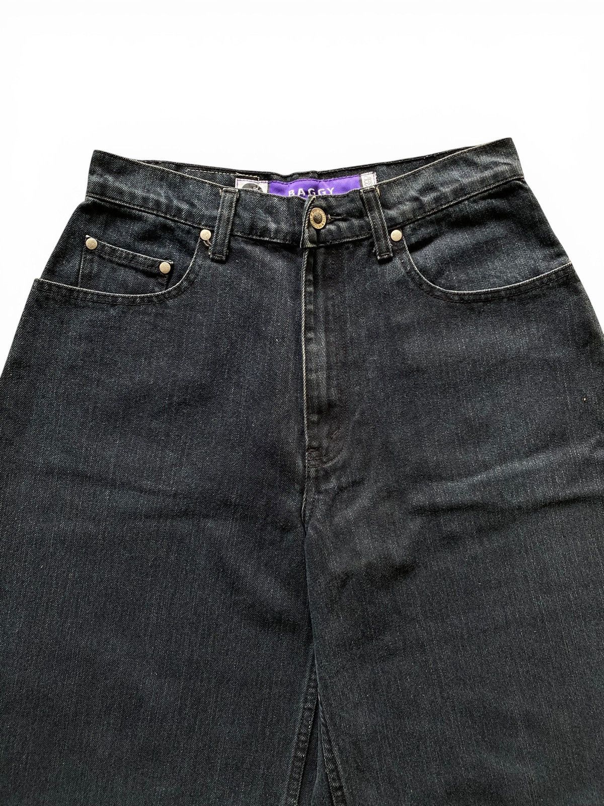 Levi's Vintage 1990’s Levis Silvertab Baggy Jorts Black Size US 28 / EU 44 - 3 Thumbnail
