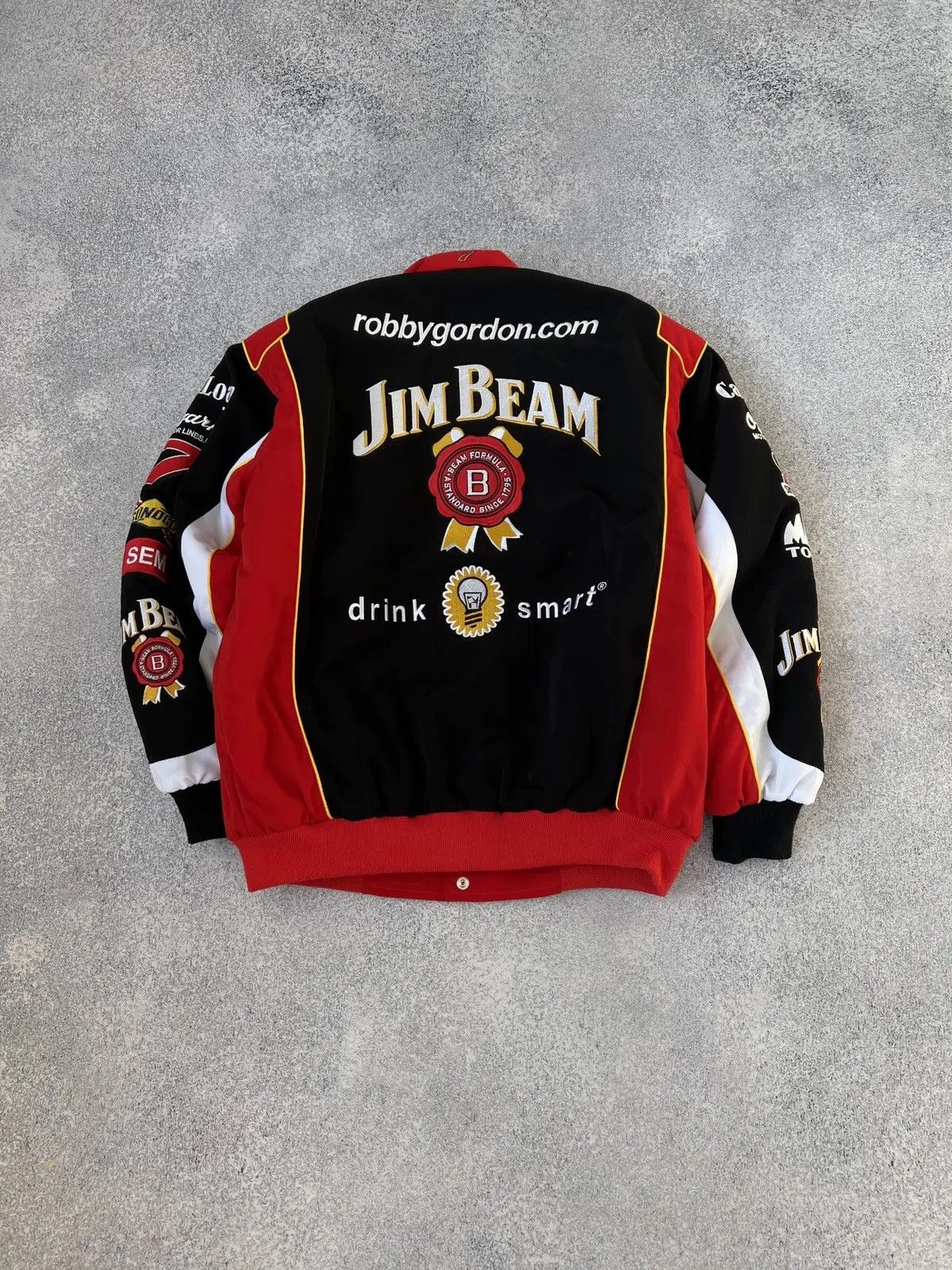 Designer × Vintage Vintage Jim Beam Nascar Jacket Size US L / EU 52-54 / 3 - 10 Thumbnail