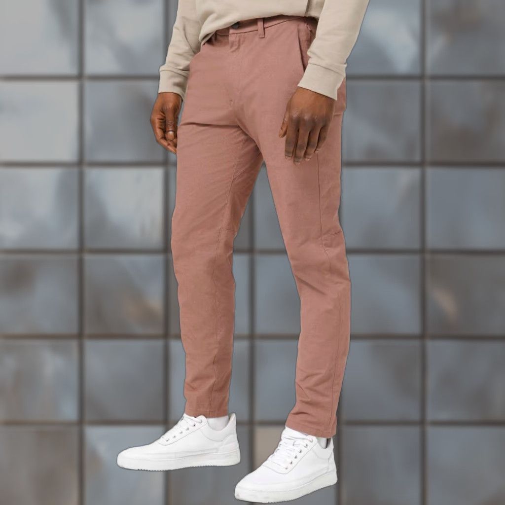 Lululemon 28 Lululemon Commission Mauve Earth Clay Dye Slim Fit Tapered Pants Sz. 32 Size US 32 / EU 48 - 1 Thumbnail