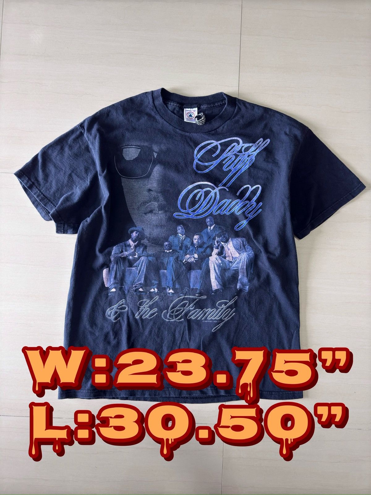 Band Tees 1998 Puff Daddy No Way Out VTG 90s P. Diddy Delta Rap Shirt Size US XL / EU 56 / 4 - 1 Thumbnail