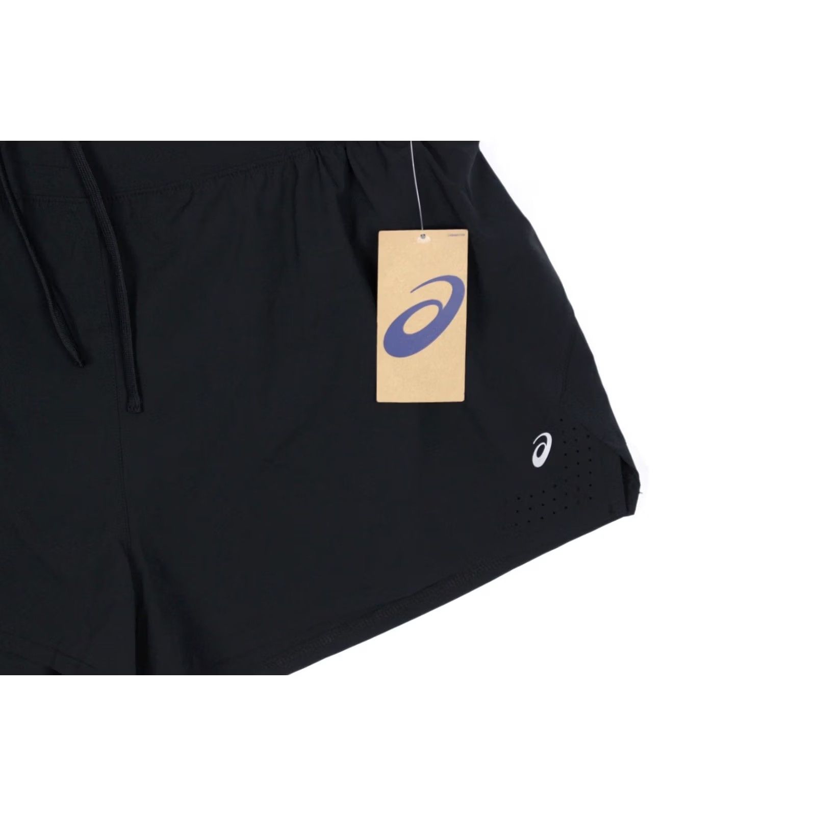 Asics ASICS Women's Run Shorts Lasercut Lined 2.5" Inseam XL Black Size 40" / US 18 - 6 Thumbnail