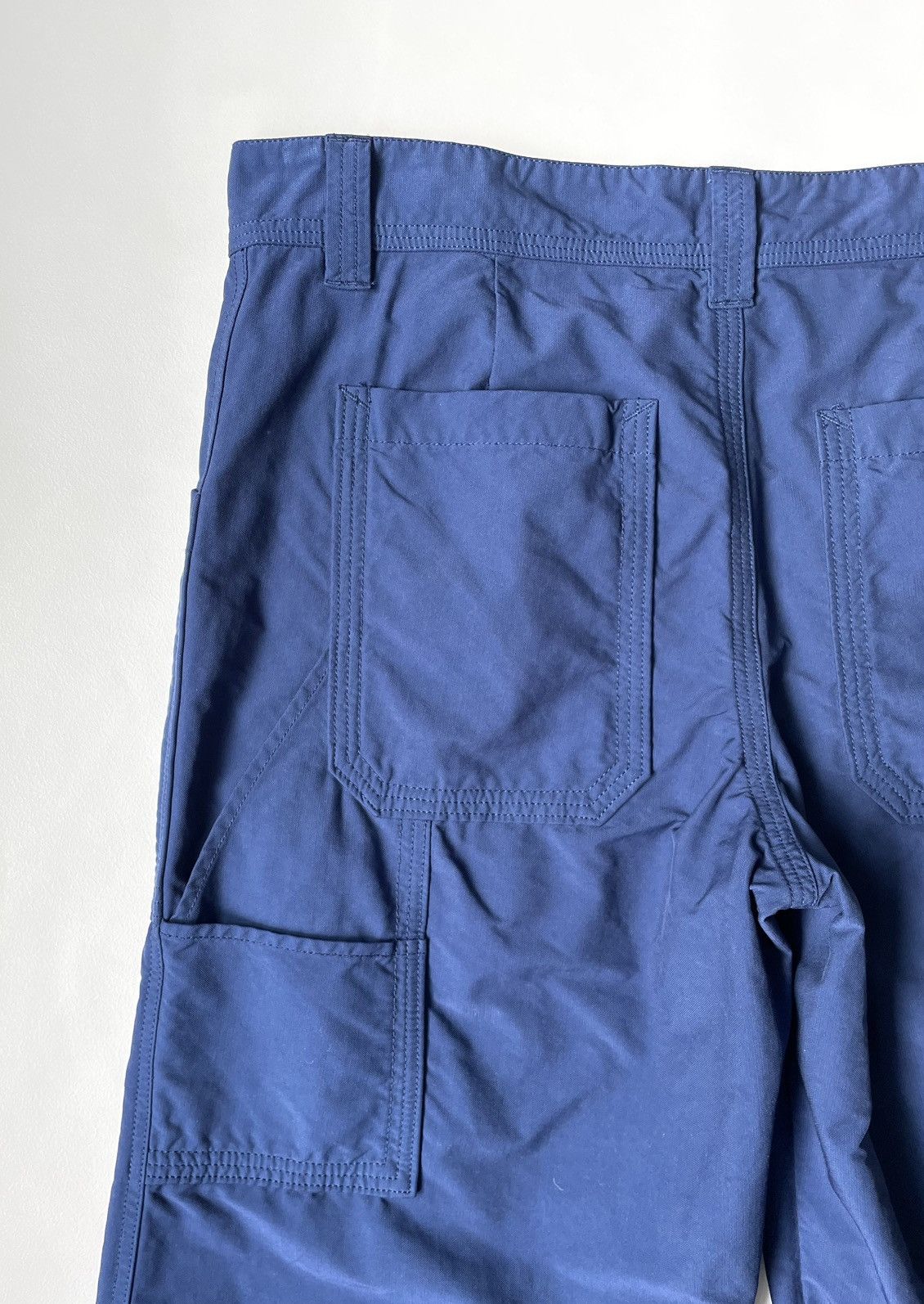 Comme des Garcons × Dover Street Market Blue Nylon Utility Trousers Size US 36 / EU 52 - 12 Thumbnail