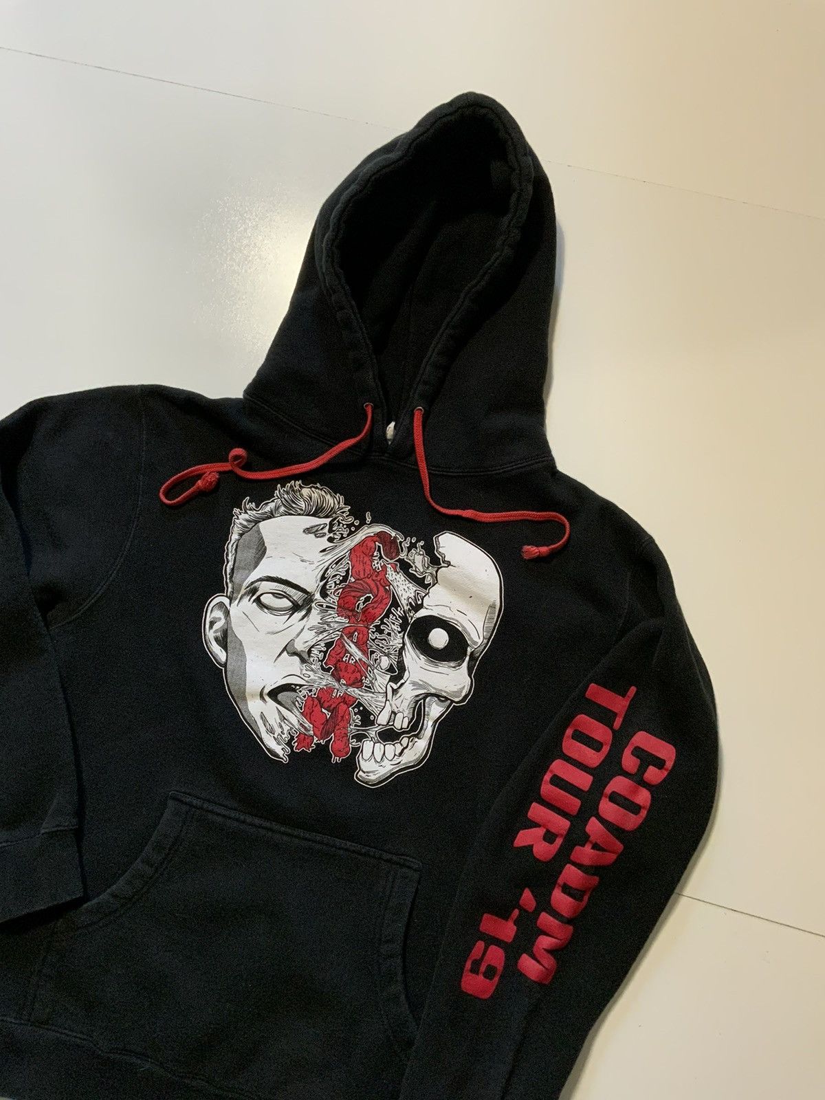 Independent Trading Co. × Logic Logic COADM Tour 2019 Official Merch Skull Pullover Hoodie Size US M / EU 48-50 / 2 - 4 Thumbnail