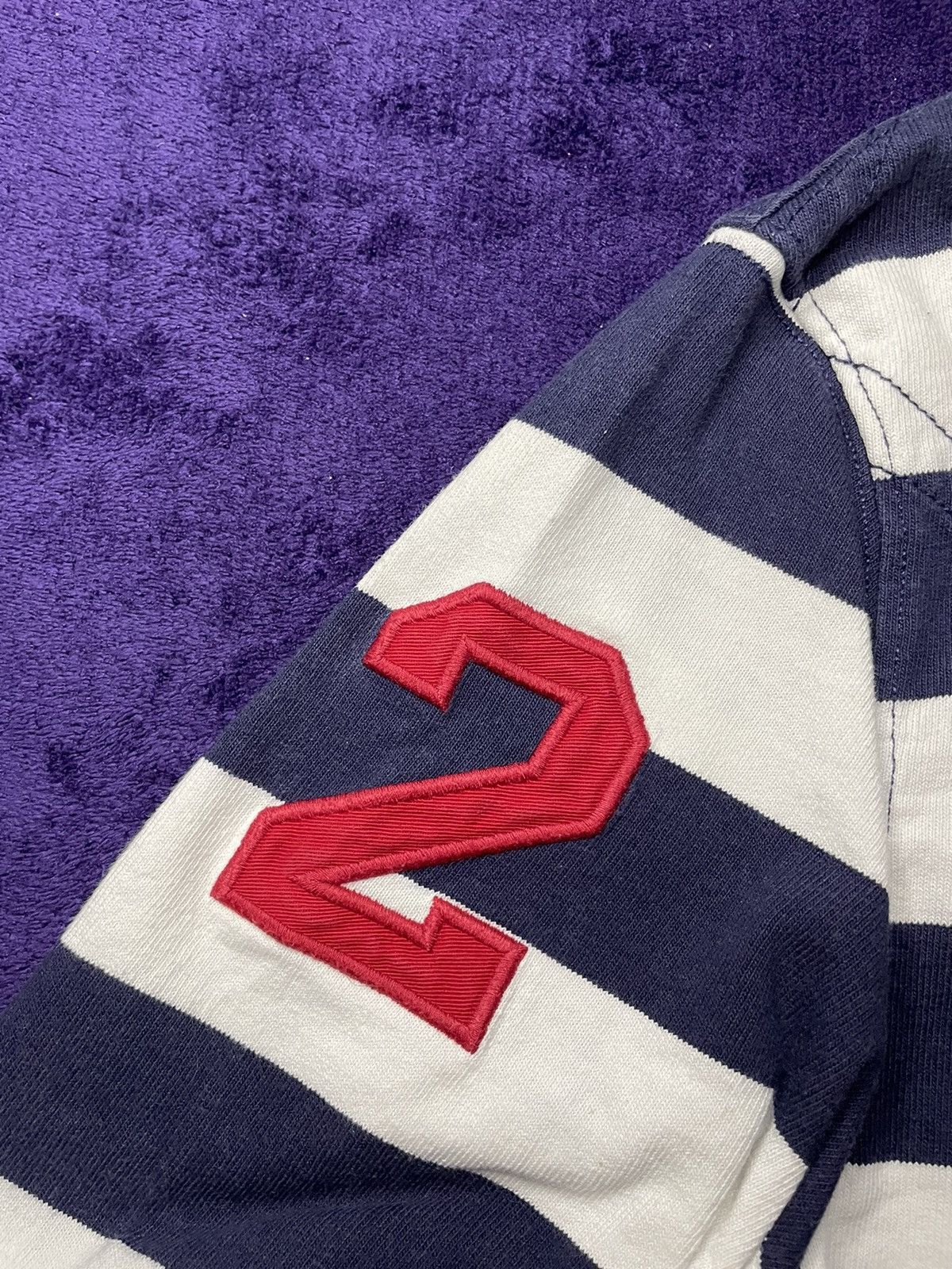 Polo Ralph Lauren × Ralph Lauren Vintage Ralph Lauren longsleeve Mercer Polo Team Size US L / EU 52-54 / 3 - 10 Thumbnail