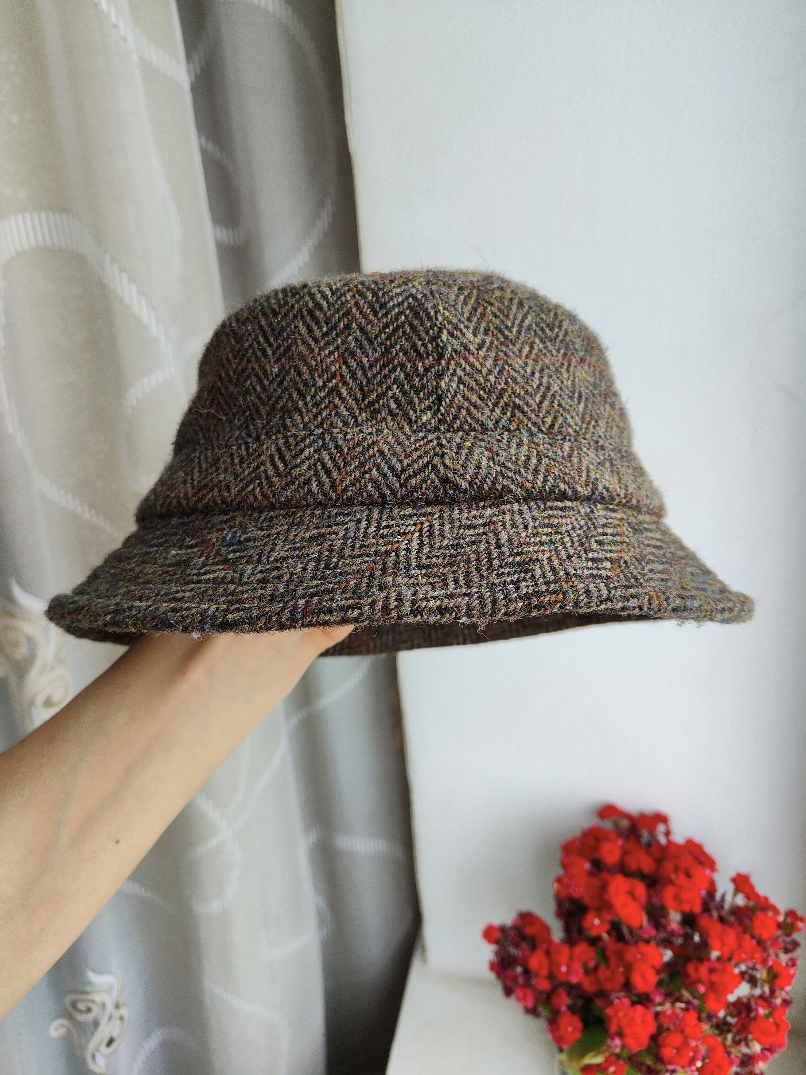 Harris Tweed Harris Tweed Wool Hat Bucket Hat Harris Tweed Failsworth Size ONE SIZE - 3 Thumbnail
