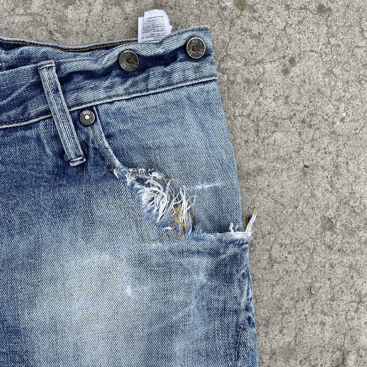 G-Star × Vintage Vintage G star Raw Jeans 3301 W33xL34 Work Wear Pants Y2K Size US 33 - 11 Thumbnail