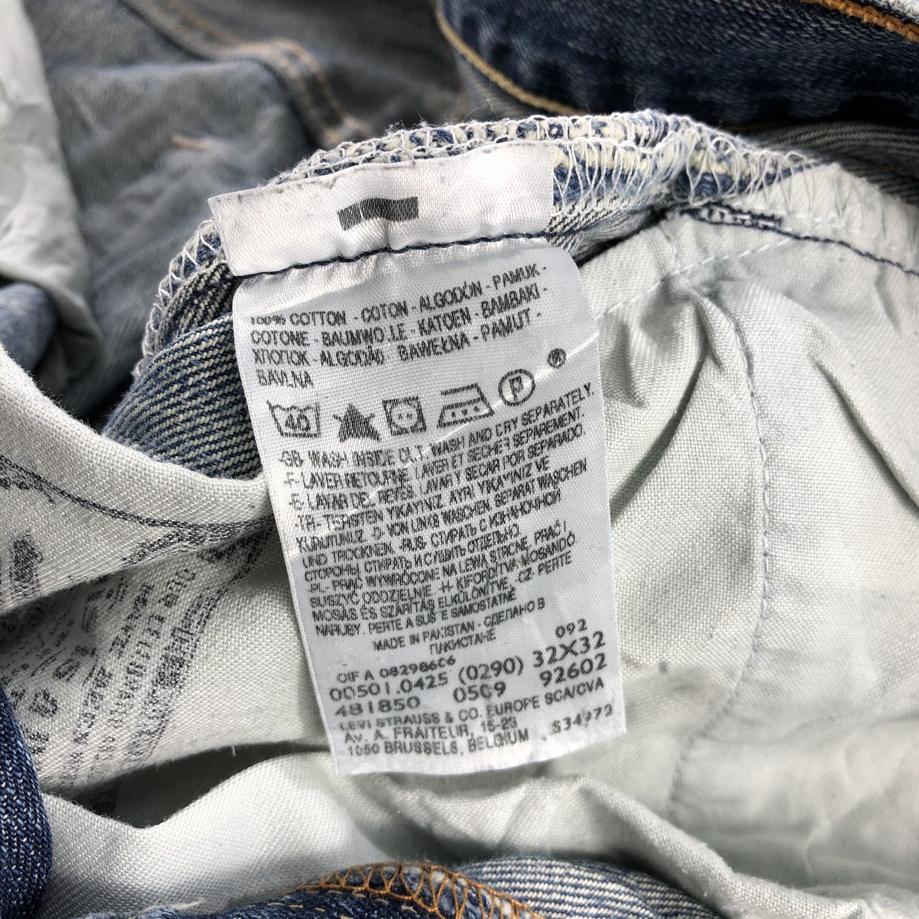 Levi's Vintage Levis 501 Jeans-JM883 Size US 32 / EU 48 - 10 Thumbnail