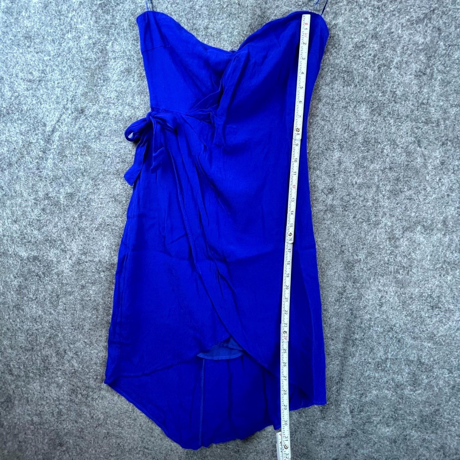 ASTR The Label ASTR The Label Josefina Dress Medium Royal Blue Side Tie Size M / US 6-8 / IT 42-44 - 5 Thumbnail