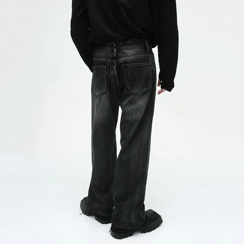 Jean × Vintage Vintage Jeans Street Niche Loose Size US 29 - 4 Thumbnail