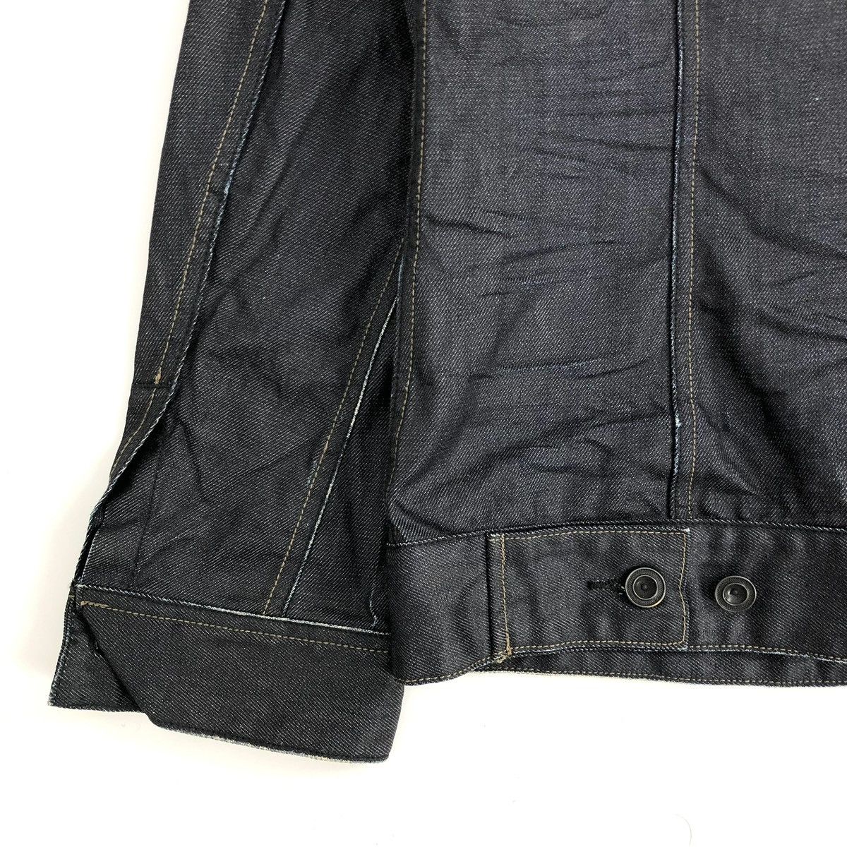 291295=Homme 2000s 291295=Homme Distressed Ifsixwasnine Lgb Denim Jacket Size US M / EU 48-50 / 2 - 13 Thumbnail