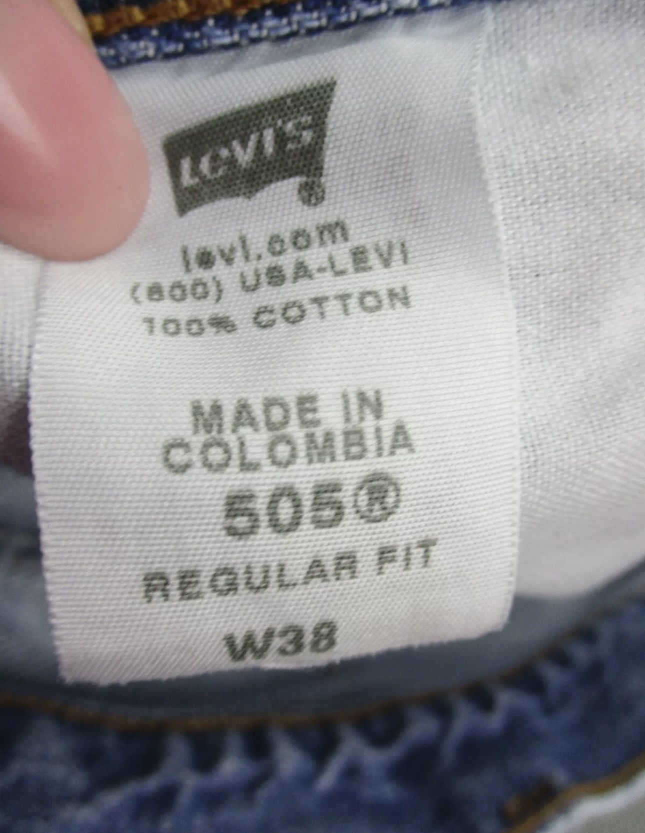 Levi's Vincent’s denim Jorts Size US 38 / EU 54 - 6 Thumbnail