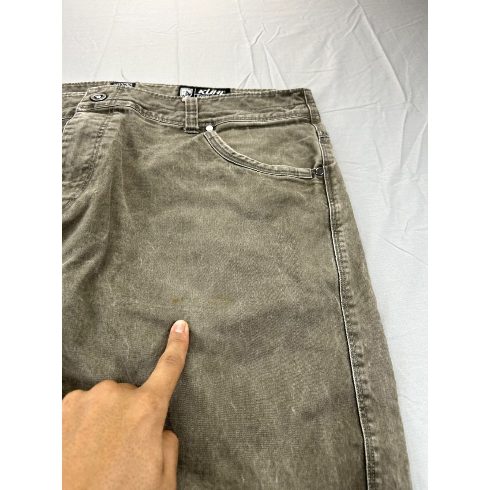 Vintage Kuhl Rydr Mens 40x32 Brown Cotton Relaxed Jeans Outdoor Pants Size US 40 / EU 56 - 5 Thumbnail