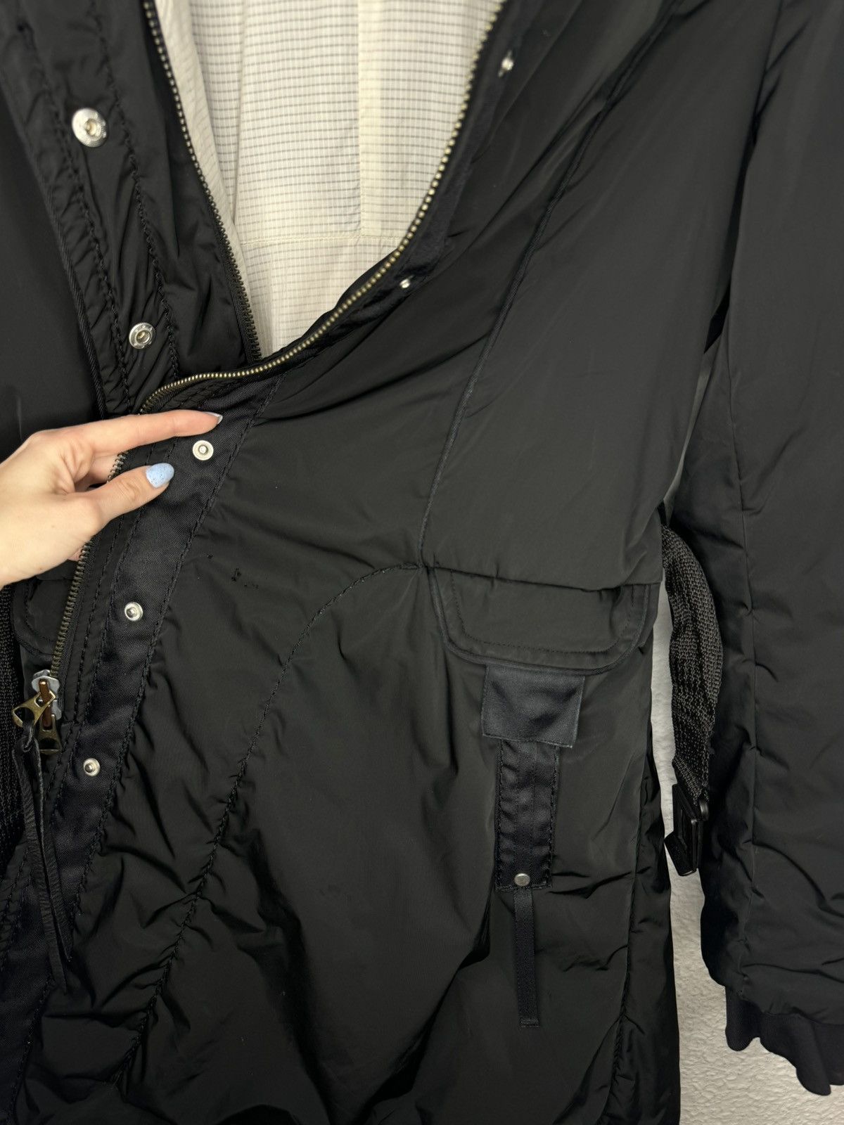 Marithe + Francois Girbaud Marithe Francois Girbaud Avant Garde Parka Jacket Coat Size M / US 6-8 / IT 42-44 - 6 Thumbnail