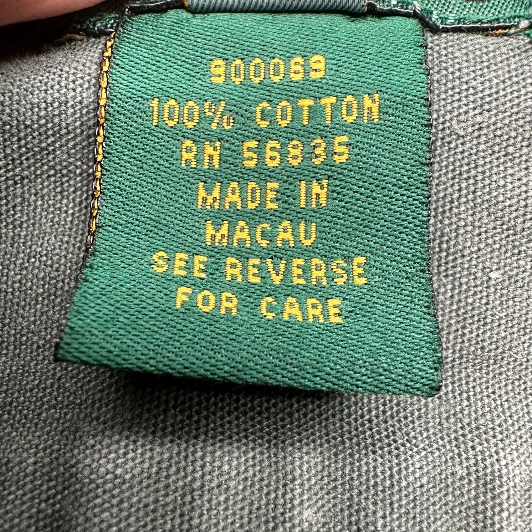 Vintage VINTAGE Cabela's Shirt Men Large Green Button-Up Long Sleeve Canvas Shooting Hunting Casual Workwear Size US L / EU 52-54 / 3 - 7 Thumbnail