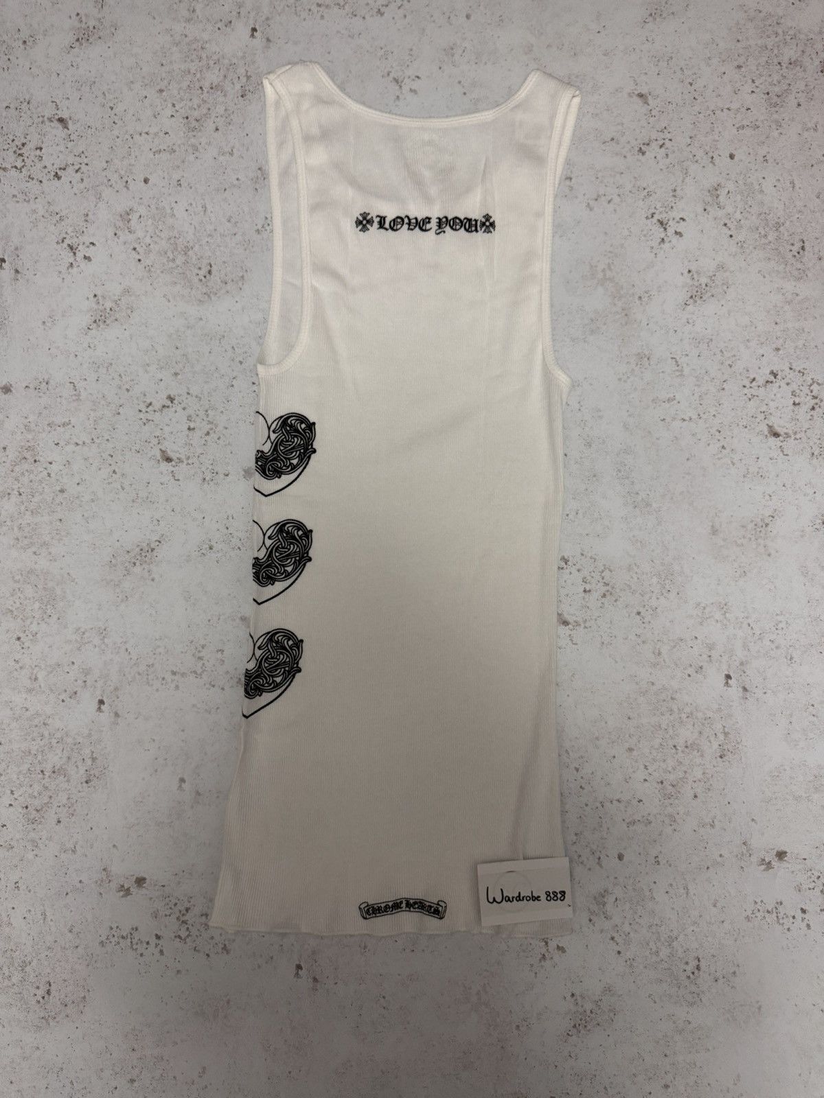 Chrome Hearts Chrome hearts LOVE YOU Rib Tank Size US XL / EU 56 / 4 - 3 Thumbnail
