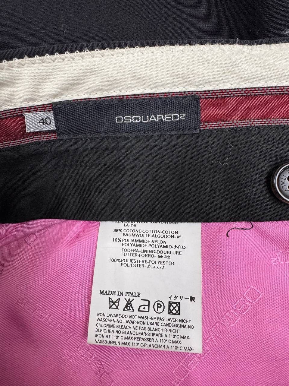 Dsquared2 Dsquared2 Women's Black Pencil Skirt Size S Size 25" / US 0 / IT 36 - 5 Thumbnail