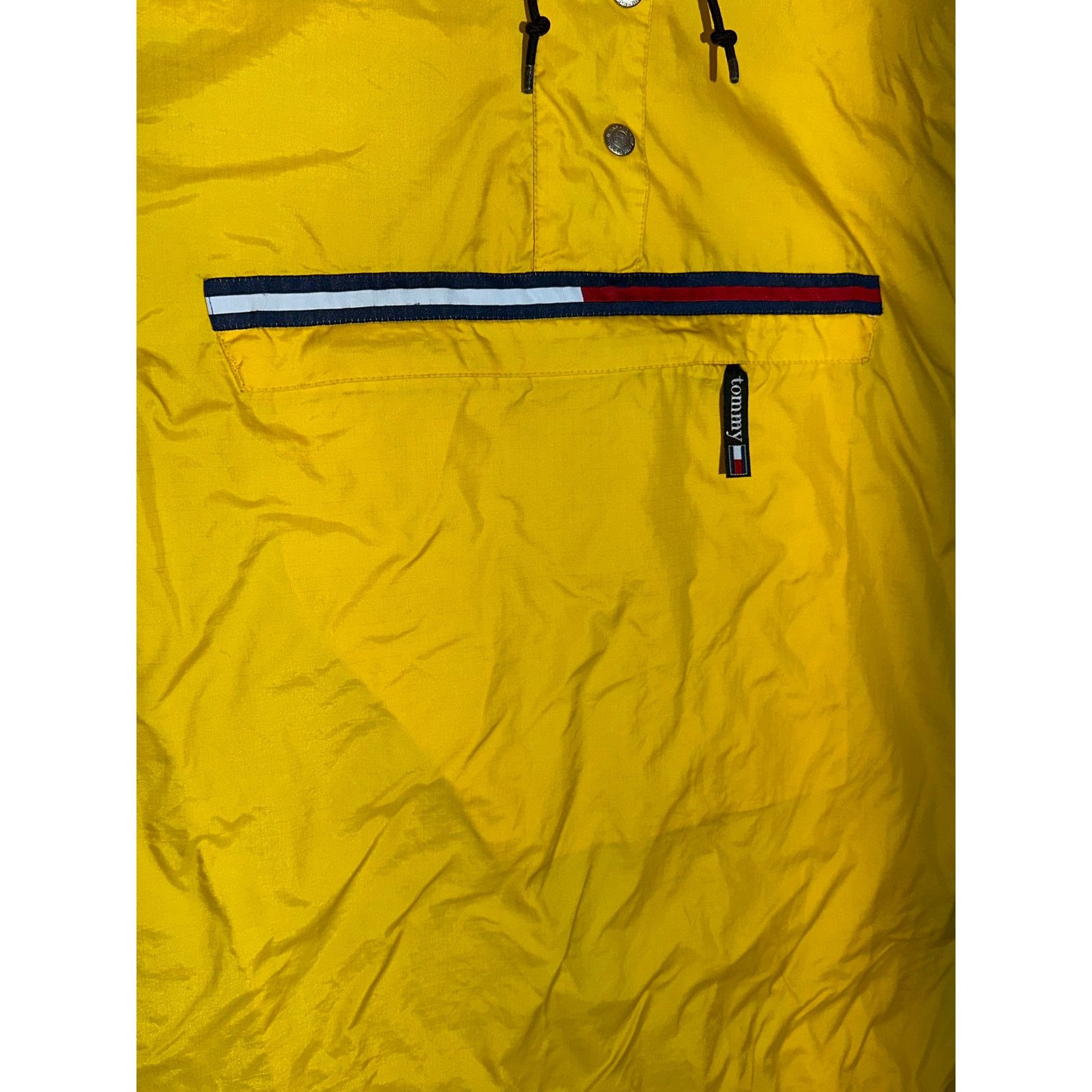 Tommy Hilfiger Vintage Tommy Hilfiger Yellow Windbreaker Size Medium Size M / US 6-8 / IT 42-44 - 7 Thumbnail
