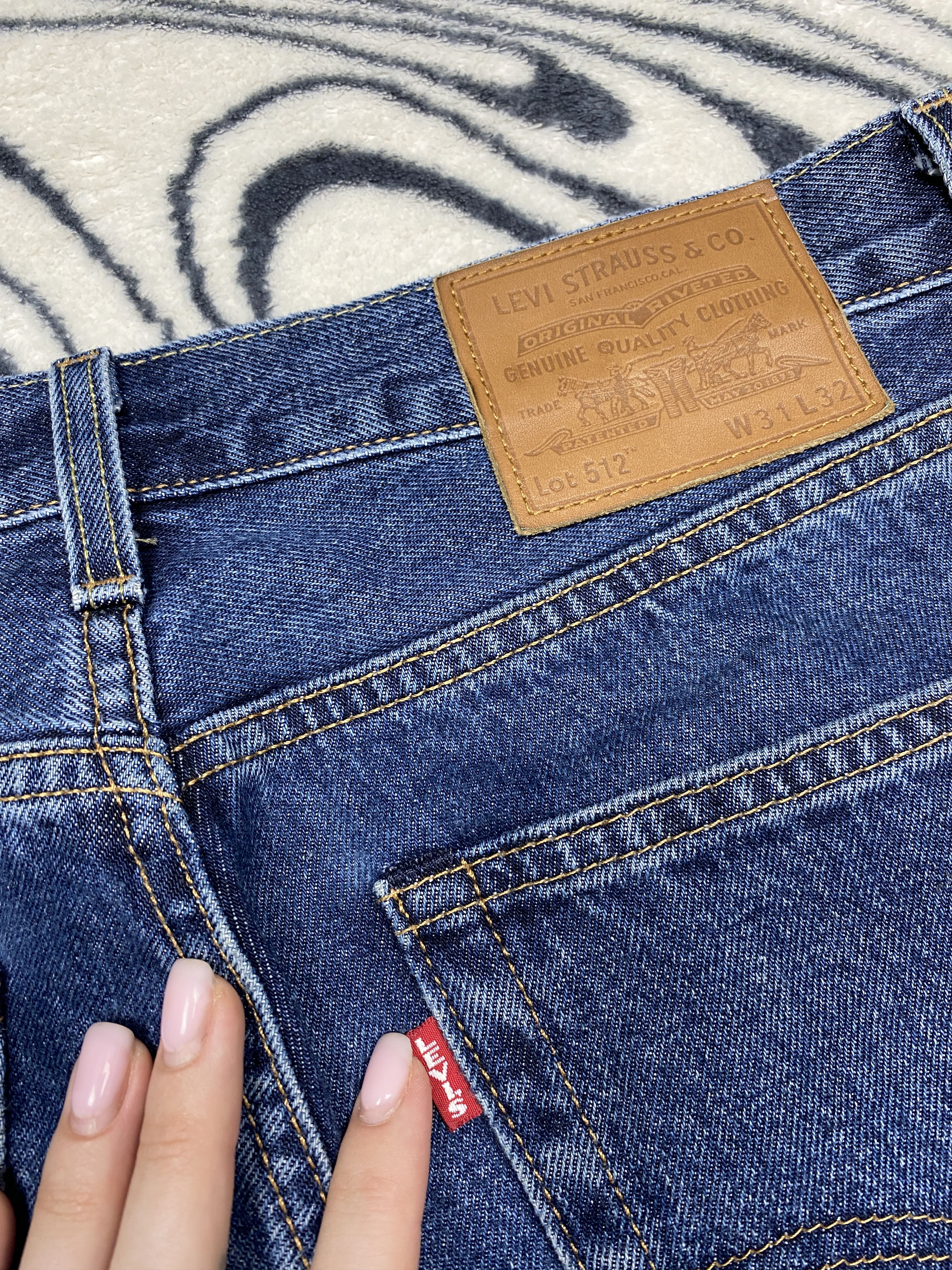 Levi's Levi's 512 Vintage Premium Denim Pants Y2K Jeans Size US 31 - 3 Thumbnail