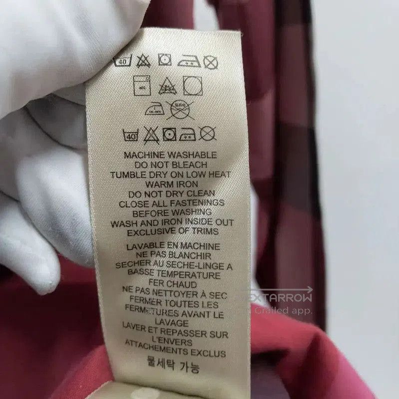 Other Burberry Red Long Sleeve Cotton Shirt. Size XS / US 0-2 / IT 36-38 - 6 Thumbnail
