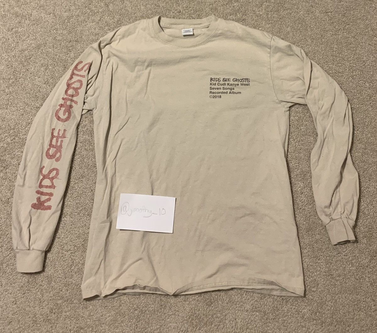 kids see ghost long sleeve