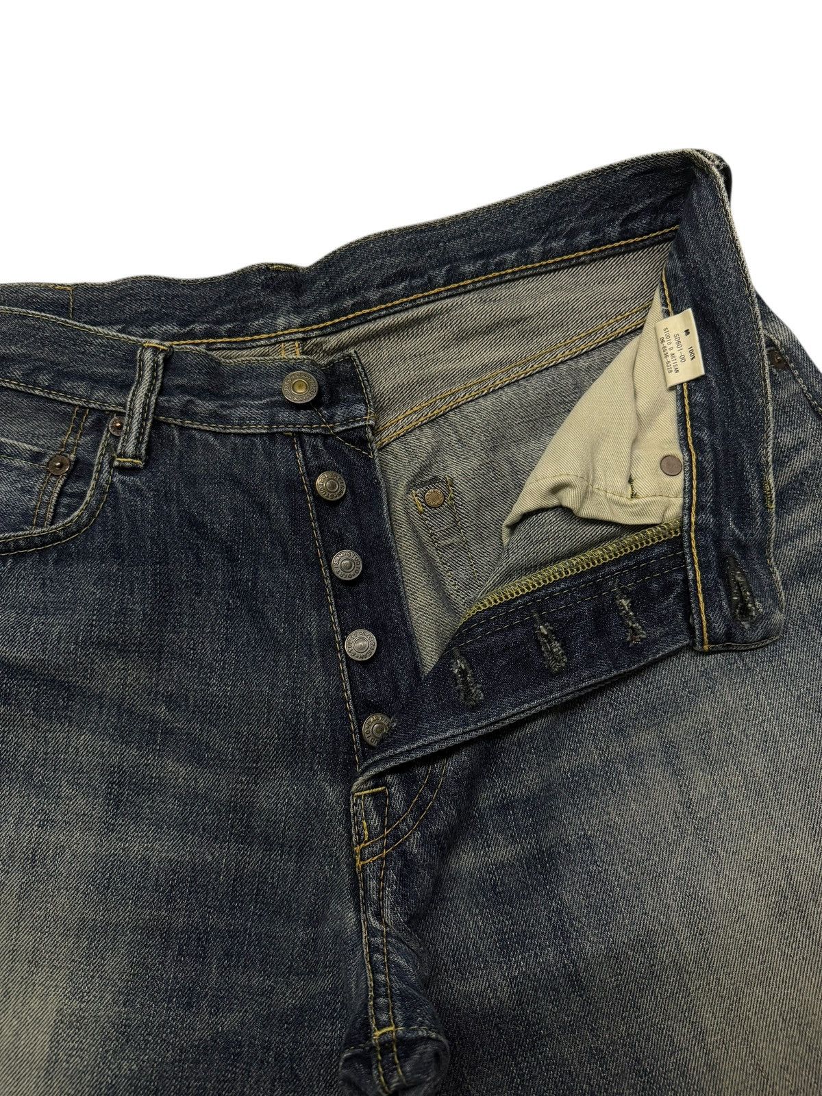 Studio D'Artisan Vintage 00s Studio D’Artisan SD-601-00 Selvedge Denim Japan Size US 32 / EU 48 - 12 Thumbnail