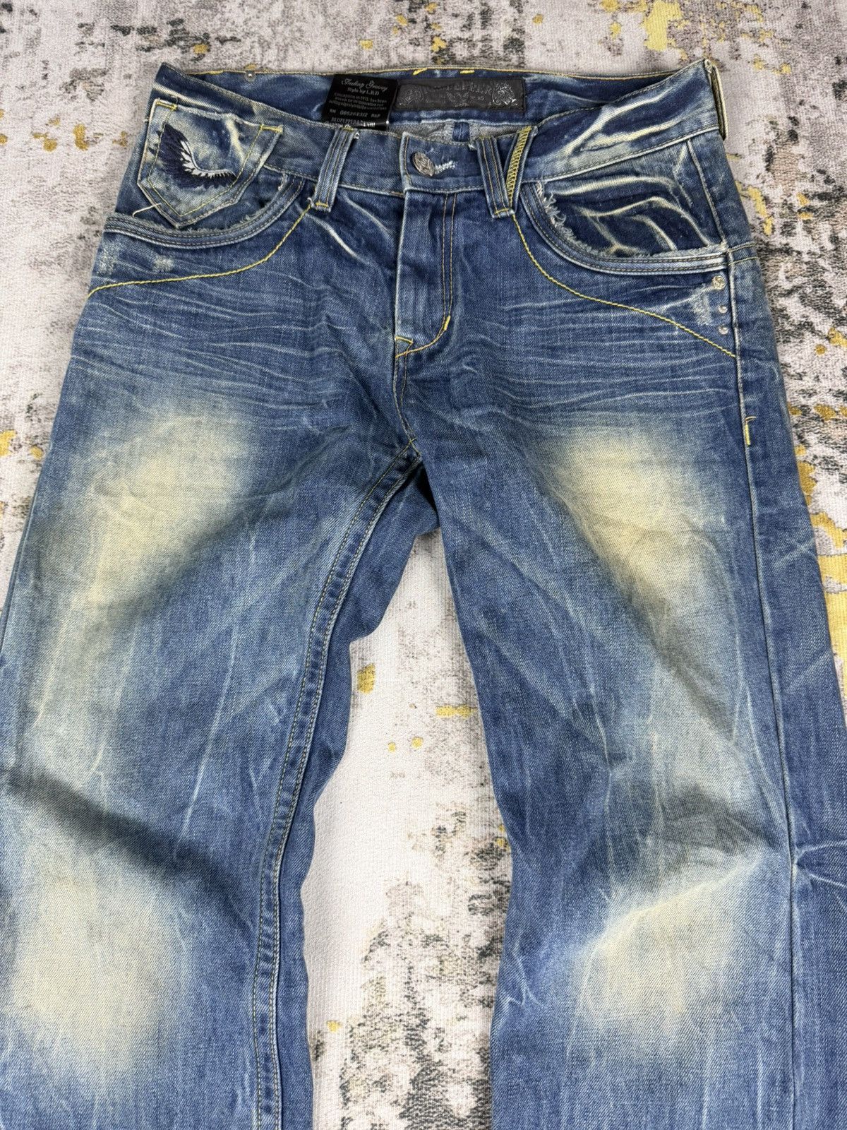 Tornado Mart Vintage 90s Red Pepper Mudwash Jeans Size US 31 - 5 Thumbnail