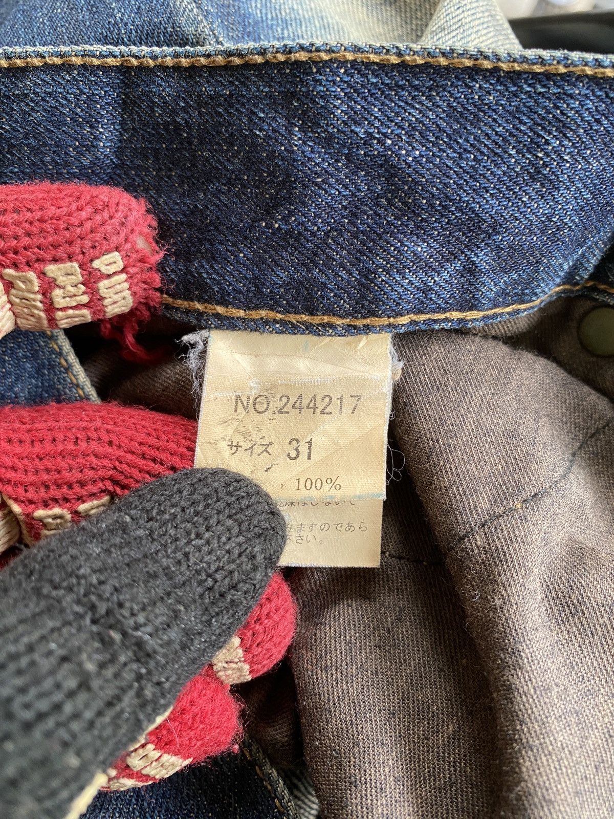 Jack Rose Japan Claws Mark Design Flare Denim