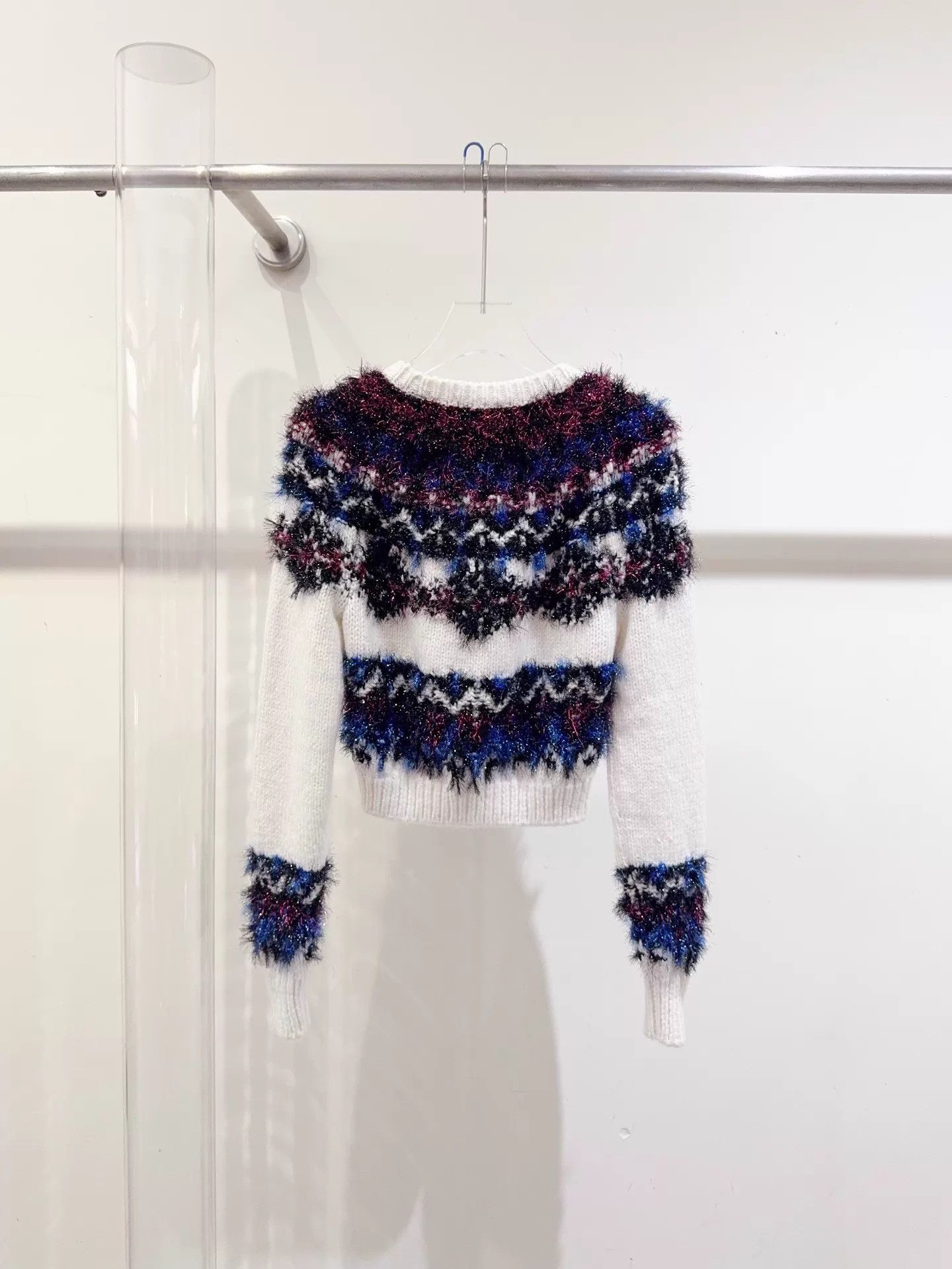 Chanel Chanel 21K Snowflake Sweater 34 New with Tags Size XS / US 0-2 / IT 36-38 - 3 Thumbnail