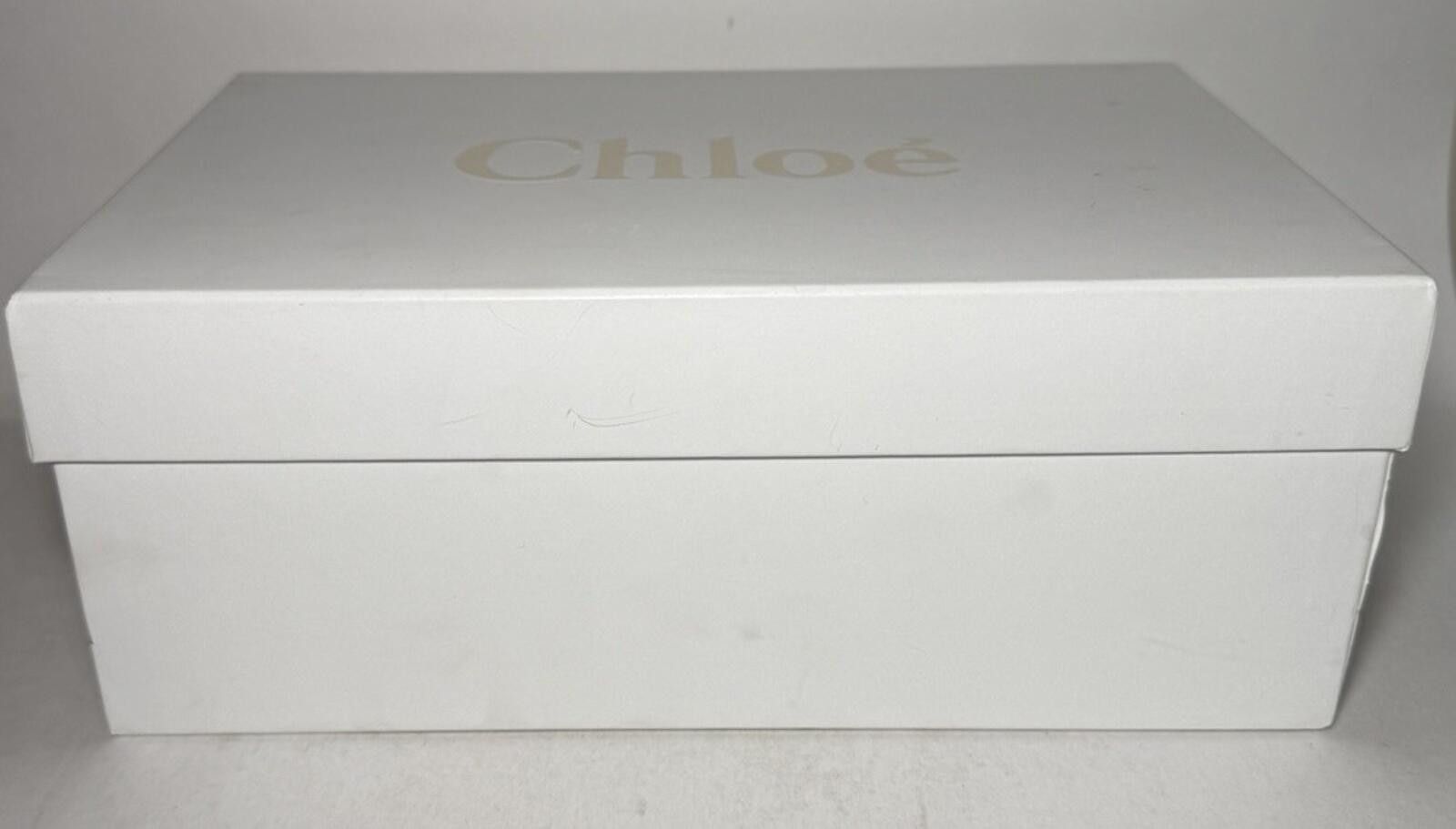 chloma Chloé Flatform Sandal Shoes Open-Toe Cross Straps Black Size US 5.5 / IT 35.5 - 7 Thumbnail