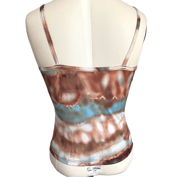 Vintage Vintage Tie Dye Cropped Spandex Camisole - S/M, 🇨🇦 Size M / US 6-8 / IT 42-44 - 8 Thumbnail