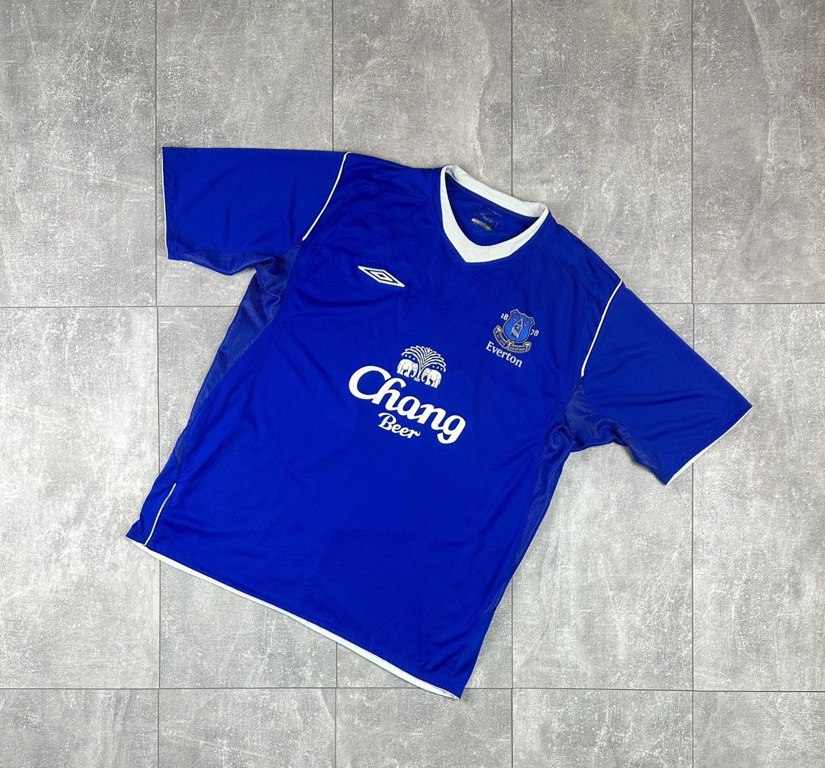 Umbro Umbro Everton FC #10 Ferguson 2004/05 Home Soccer Jersey Size US XL / EU 56 / 4 - 1 Thumbnail