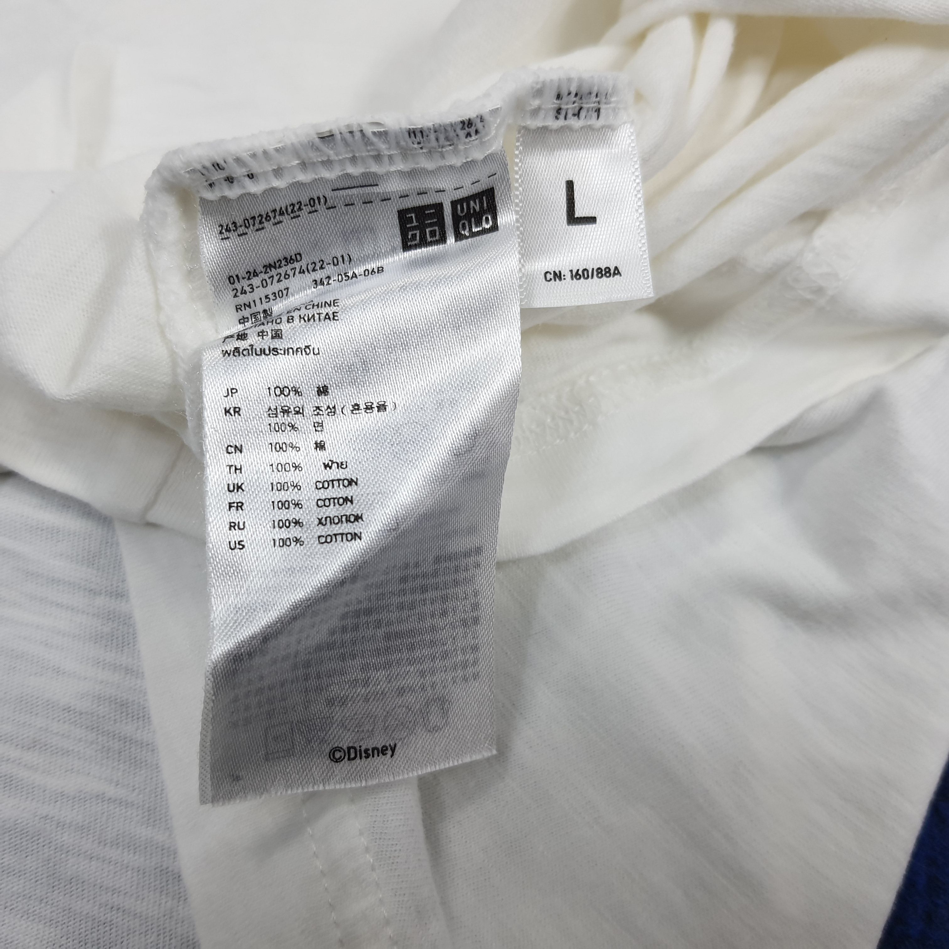 Japanese Brand × Vintage Vintage Uniqlo Undercover UU Mickey Mouse Japan Brand Tshirt Size US M / EU 48-50 / 2 - 7 Thumbnail